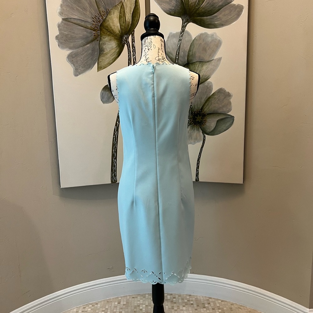 J.Crew Laser Cut Sheath Dress - Size 4 Like New! - Picture 2 of 3